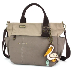Multi Pocket Tote - Pelican - dark gray