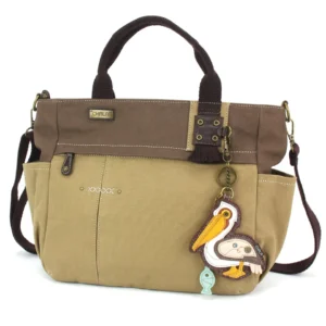 Multi Pocket Tote - Pelican - olive