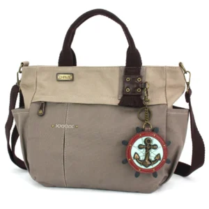 Multi Pocket Tote - Anchor - dark gray