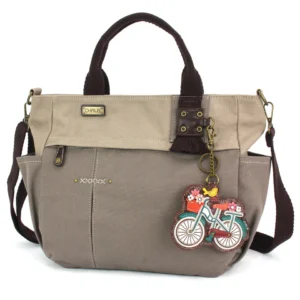 Multi Pocket Tote - Bicycle - dark gray
