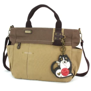 Multi Pocket Tote - Fat Cat - olive