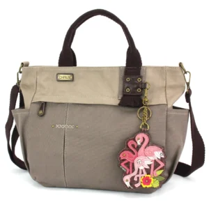 Multi Pocket Tote - Flamingo Group - dark gray
