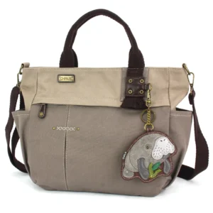 Multi Pocket Tote - Manatee II - dark gray
