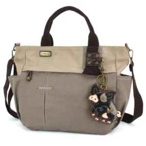 Multi Pocket Tote - Spotted Pig - black - dark gray