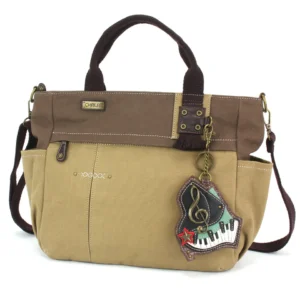 Multi Pocket Tote - Piano - olive