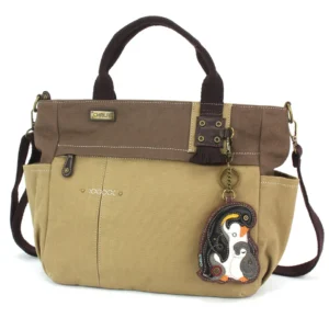 Multi Pocket Tote - Penguin - olive