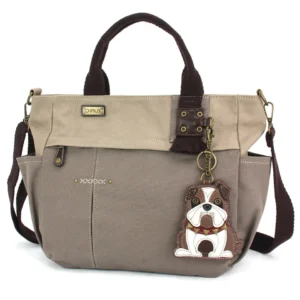Multi Pocket Tote - Bulldog - dark gray
