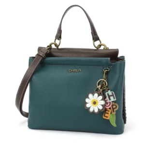 Charming Satchel - Charming Charms Daisy+HOPE - turquoise