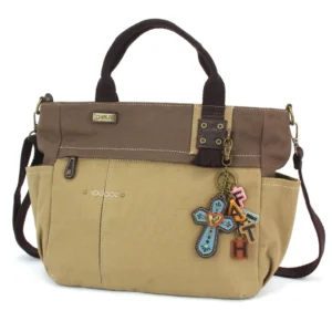 Multi Pocket Tote - Charming Charms Cross+Faith - olive