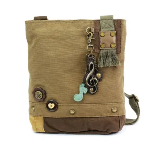 Patch Crossbody - Metal Charming Clef - olive