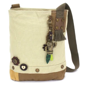 Patch Crossbody - Metal Charming Cactus - sand