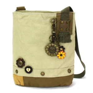 Patch Crossbody - Metal Charming Sunflower - sand