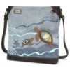 Canvas Crossbody - Turtles - blue - Image 4