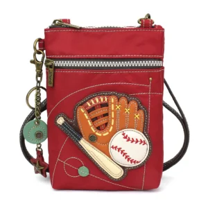 CV-Venture Cellphone Xbody - Baseball - burgundy