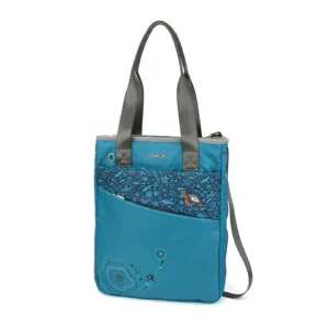 CV-Venture Zip-Around Tote - Turtle - turquoise
