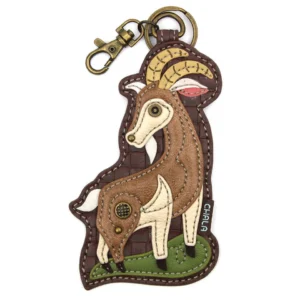 Coin Purse / Key Fob - Goat