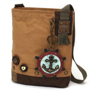 Patch Crossbody - Anchor - brown