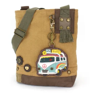 Patch Crossbody - Bus - brown