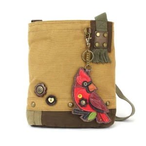 Patch Crossbody - Cardinal - brown