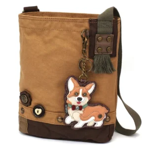 Patch Crossbody - Corgi - brown