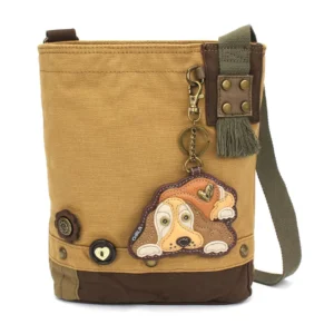 Patch Crossbody - Cocker Golden - brown