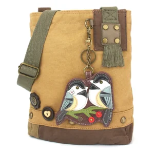 Patch Crossbody - Chickadee - brown