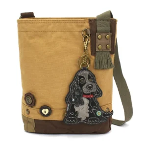 Patch Crossbody - Cocker - black - brown