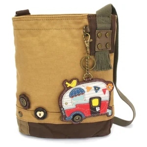 Patch Crossbody - Camper - brown