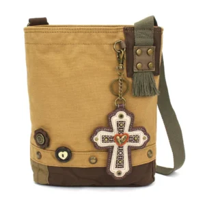 Patch Crossbody - Cross - brown