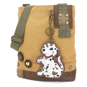 Patch Crossbody - Dalmatian - brown