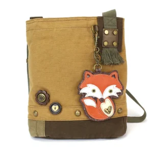 Patch Crossbody - Fox - brown