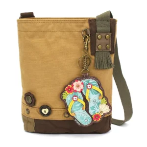 Patch Crossbody - Flip Flop - brown