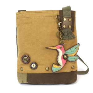 Patch Crossbody - Hummingbird - brown