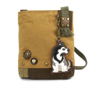 Patch Crossbody - Husky - brown