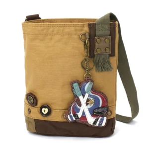Patch Crossbody - Hockey - brown