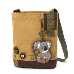 Patch Crossbody - Koala - brown