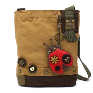 Patch Crossbody - Ladybug - brown