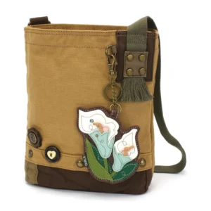 Patch Crossbody - Calla Lily - brown