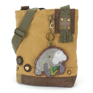 Patch Crossbody - Manatee II - brown
