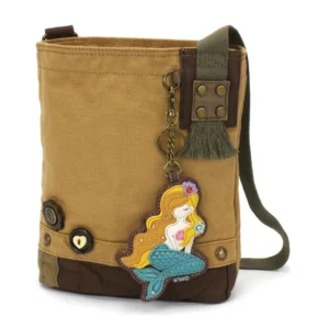 Patch Crossbody - Mermaid A - brown