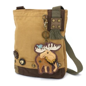 Patch Crossbody - Moose - brown