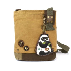 Patch Crossbody - New Panda - brown