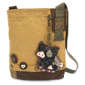 Patch Crossbody - Spotted Pig - black - brown