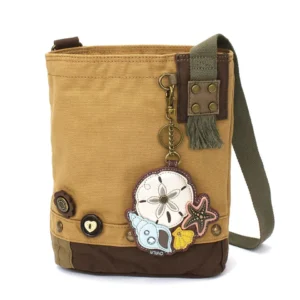 Patch Crossbody - Sand Dollar - brown