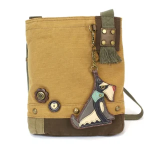Patch Crossbody - Schnauzer - brown
