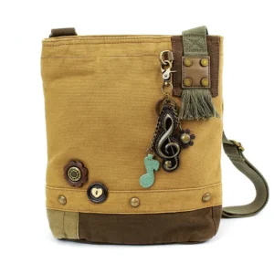 Patch Crossbody - Metal Charming Clef - brown