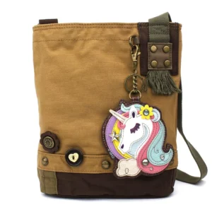 Patch Crossbody - Unicorn - brown