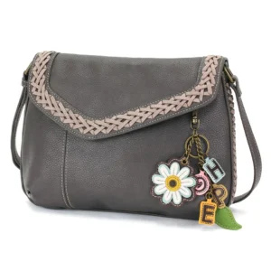 Braided Boho Crossbody - Charming Charms Daisy+HOPE - ink