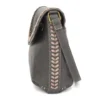 Braided Boho Crossbody - Metal Charming Cross - ink - Image 6