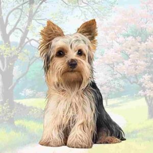 YORKSHIRE TERRIER, SITTING HOME COASTERS